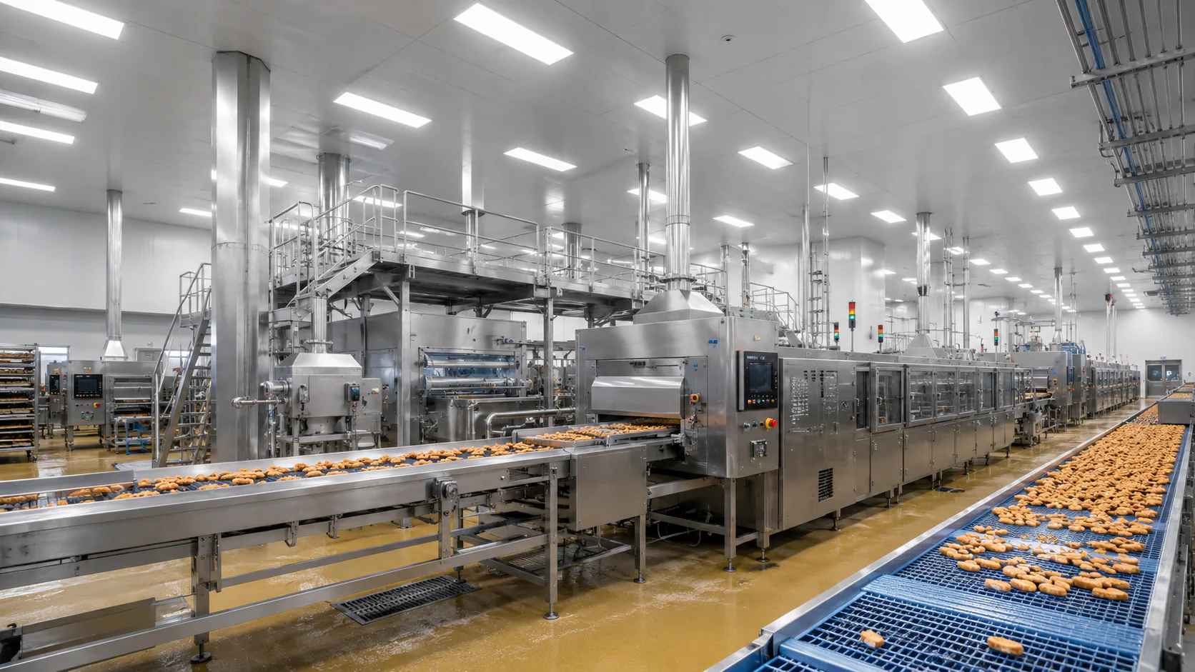 Food processing facility lighting